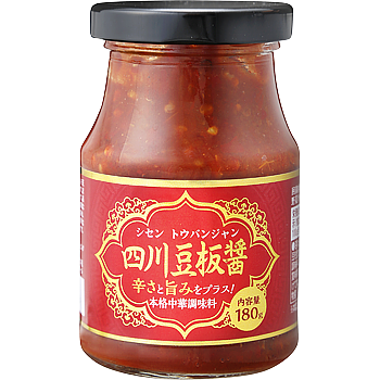 【常温】 四川豆板醤(シセントウバンジャン) 180g 【入り数24個】 (ケース売り) 業務スーパー