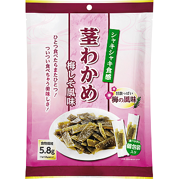 茎わかめ 梅しそ風味