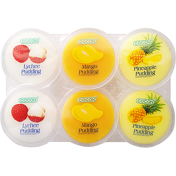 Assorted Nata de Coco Puddings