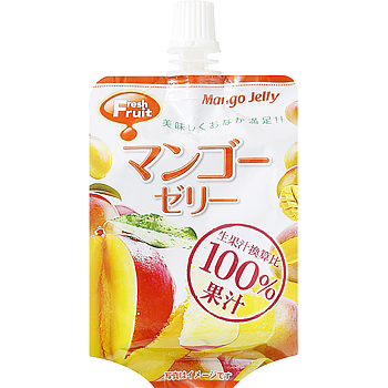 マンゴーゼリー(果汁100％)