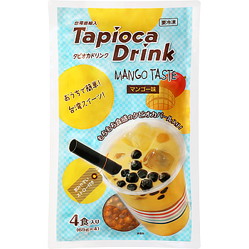 タピオカドリンク(マンゴー味)