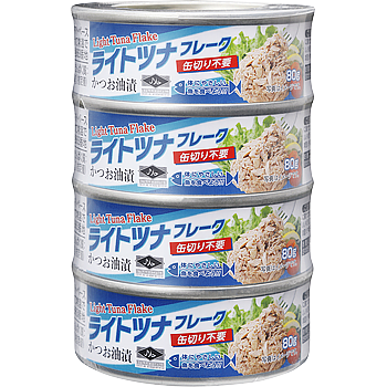 Light Tuna Flakes (Skipjack Tuna Flakes in Oil)