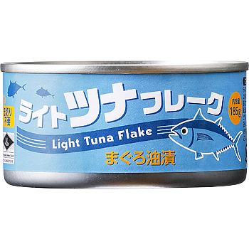 Light Tuna Flakes（Bigeye Tuna Flakes in Oil）185g