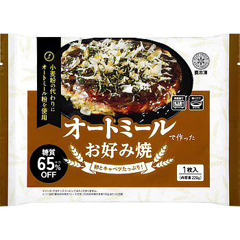 オートミールで作った お好み焼