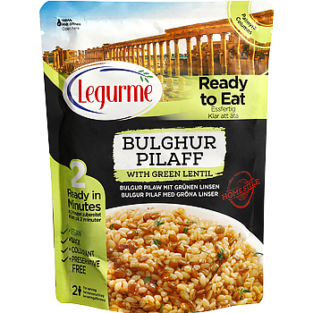 Bulghur Pilaff (Green Lentil)