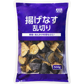揚げなす乱切り