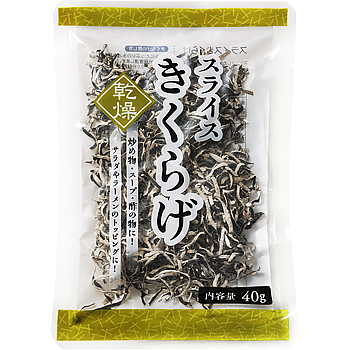 【常温】 スライスきくらげ(乾燥) 40g 【入り数２個】 業務スーパー