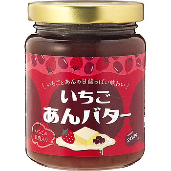 【常温】 いちごあんバター 200g 【入り数24個】 (ケース売り) 業務スーパー