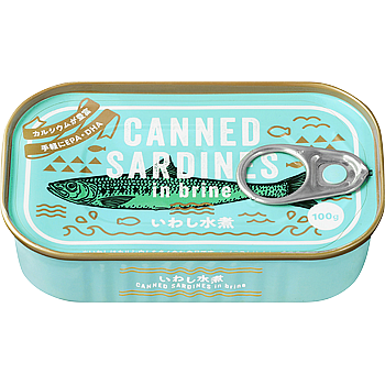 いわし水煮缶詰