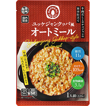 ユッケジャンクッパ風オートミール