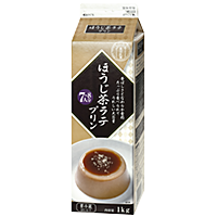 ほうじ茶ラテプリン