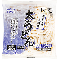 おいしさ長持ち 太うどん