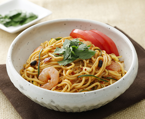 ラー油和え麺
