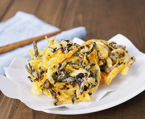 きくらげのかき揚げ