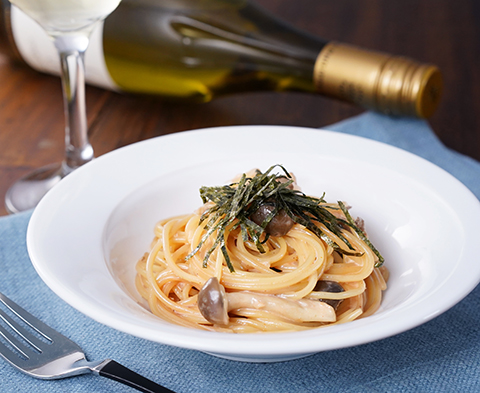 豆腐乳のおつまみパスタ