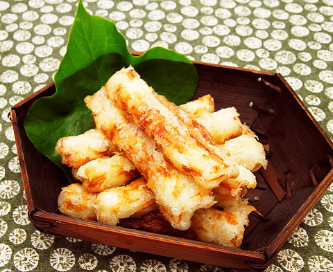 ちくわの天ぷら　チーズ風味