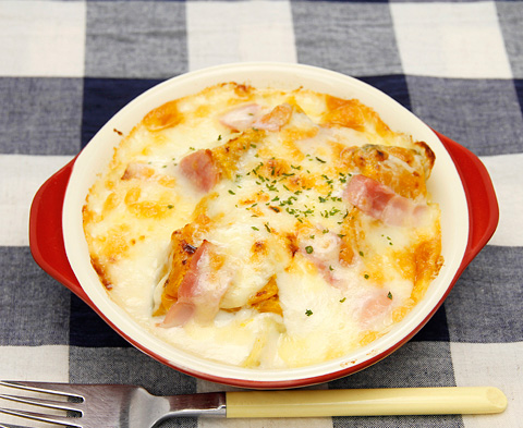 ポテトとかぼちゃのグラタン